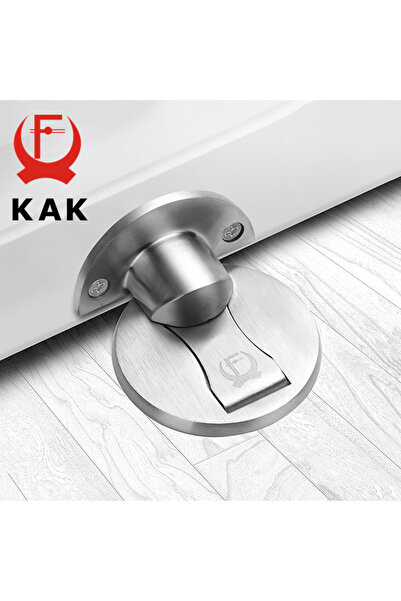 Choice سدادة باب من الفولاذ المقاوم للصدأ من KAK فضية اللون حاملات أبواب مغنا...