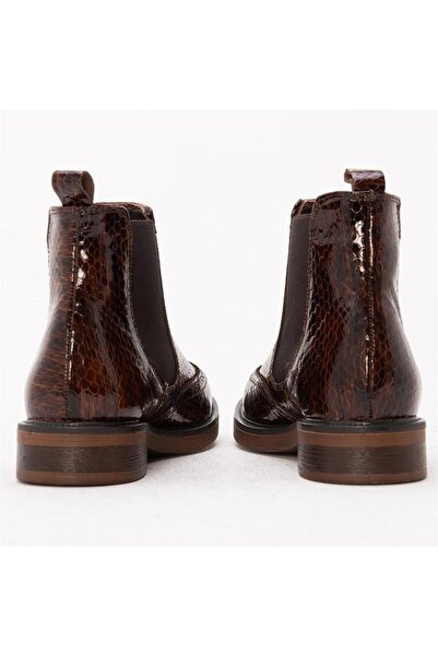 Gusse Γυναικείες μπότες από γνήσιο λουστρίνι Hope 241192