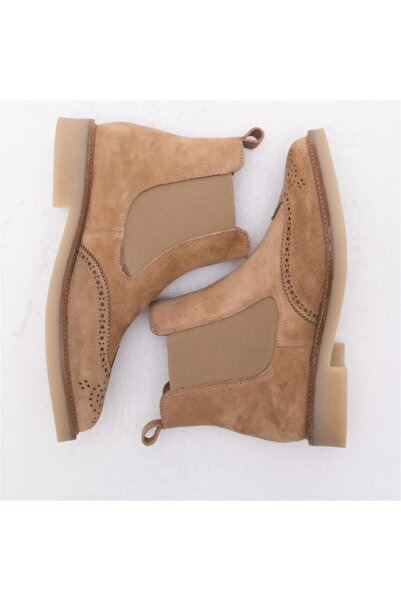 Gusse Γυναικείες μπότες Fallon από γνήσιο δέρμα σουέτ 119101-1