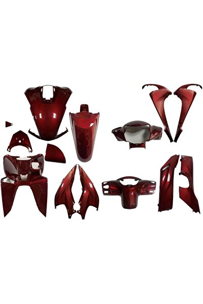 monero Kaporta Seti Kırmızı Honda Dio 110