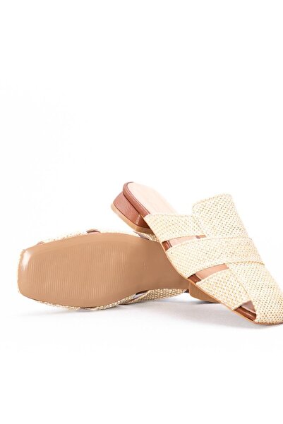 Gusse Γυναικείες παντόφλες βραδινού φορέματος από πλέγμα Yulia - K1597-4