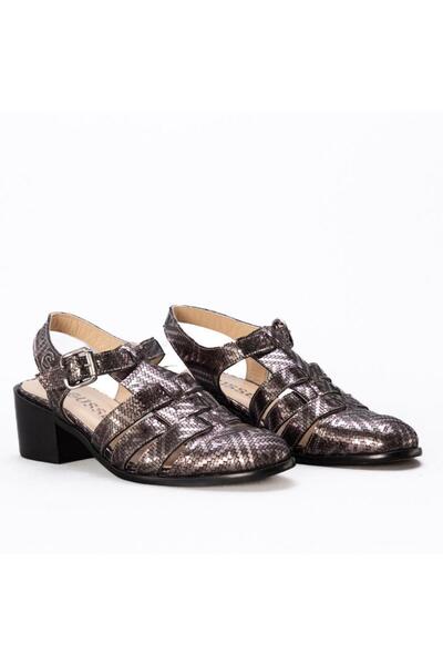 Gusse Laia 8039 Model Genuine Leather Women's Sandals