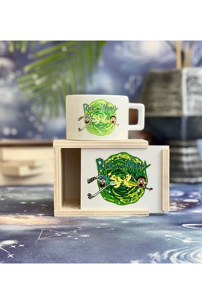 Gift Moda Boxed Mug with Cartoon Design