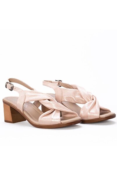 Gusse Diandra 2213 - Genuine Leather Women's Heeled Sandals