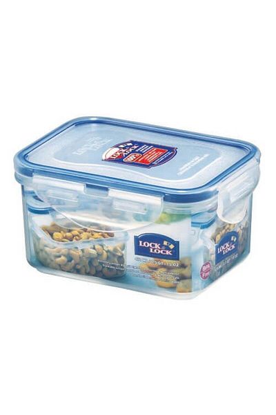 Lock & Lock Durable Plastic Food Container, 470 ml Capacity | 6 PC