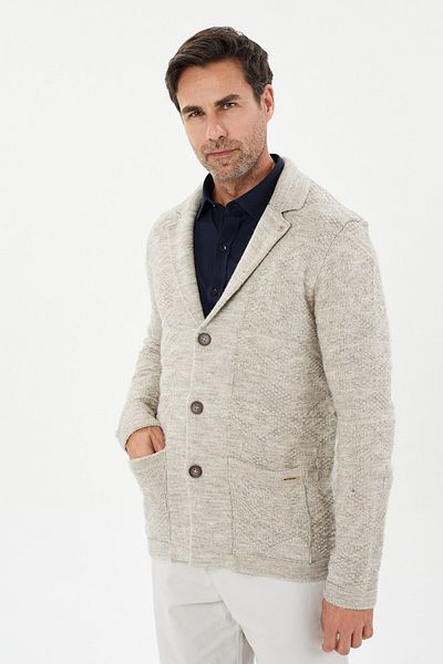 Tony Montana Tony Luxury Tech Knitwear Jacket- TC-1013