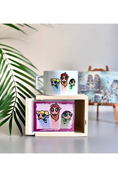 Gift Moda كوب بتصميم Powerpuff Girls