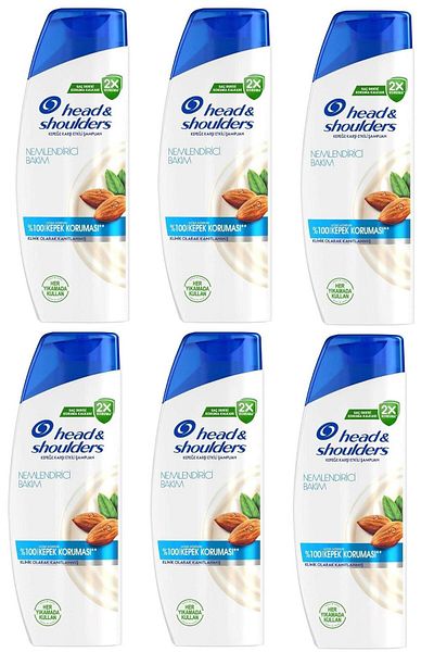 Head&Shoulders Head & Shoulders 330 Ml Shampoo - 1-1 Moisturizing Care, X 6 Pieces