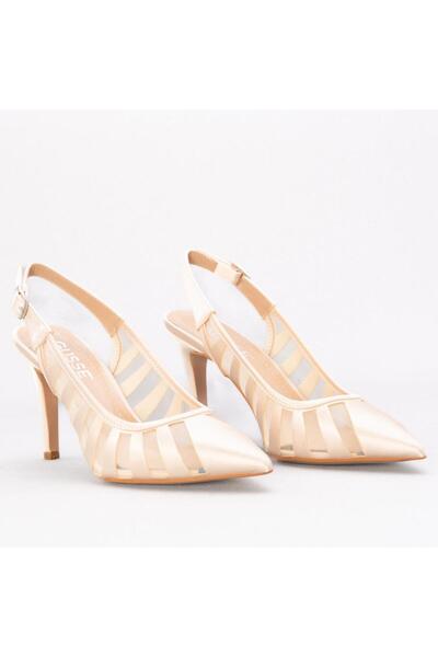 Gusse Fan Women's Satin Stiletto 1991-4