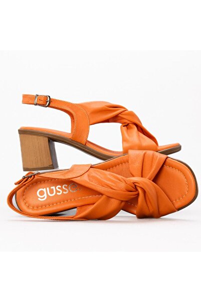 Gusse Diandra 2213 - Genuine Leather Women's Heeled Sandals