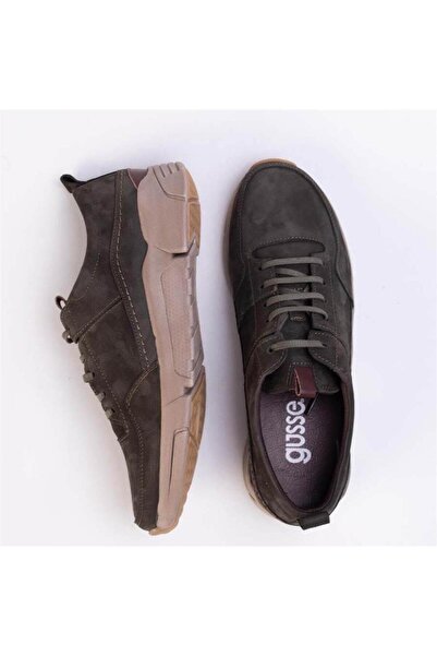 Gusse Ανδρικά παπούτσια Evan από γνήσιο δέρμα Nubuck Casual 4115-1