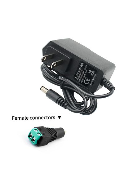 YTDMEN Eu 12v 1a Switching Power Supply 12v 5v 1a Adapter With Dc Plug 24v 1a Ac 220v 110v To 5 12 24 Volt