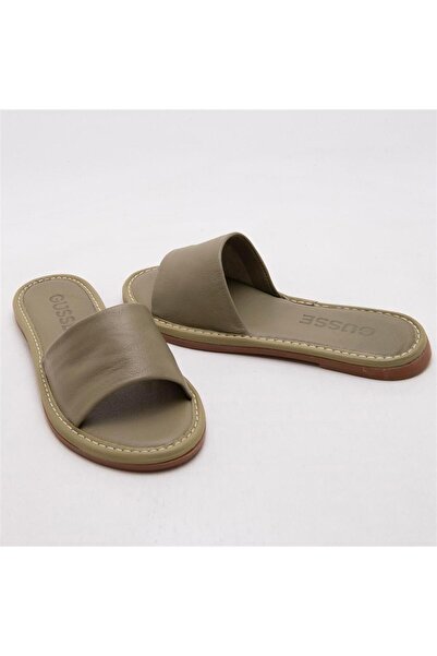 Gusse Γυναικείες παντόφλες Tammy από γνήσιο δέρμα 242305