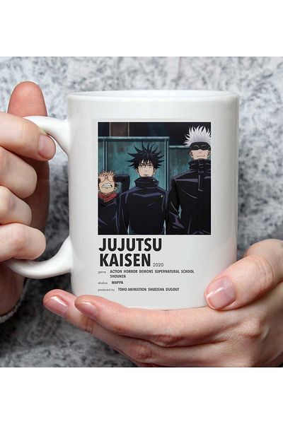 Gift Moda كوب بتصميم الرسوم المتحركة Jujutsu Kaisen 3
