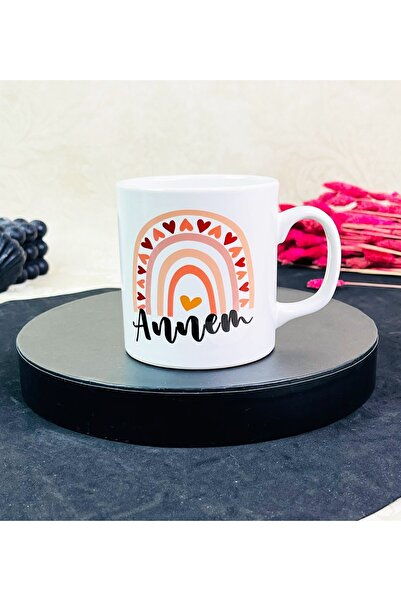 Gift Moda Rainbow Mom Designed Mug