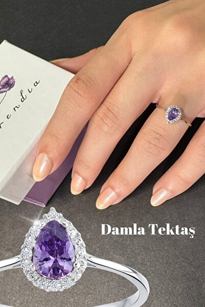 Hepimitu Damla Taşlı Altın Yüzük