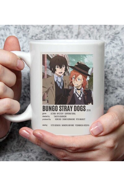 Gift Moda Bungou Stray Dogs 2 Anime Designed Mug
