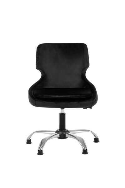 MARKAELZ Krom Metal Ayaklı Ofis Çocuk Odası Çalışma Sandalyesi (ayarlanilabil...