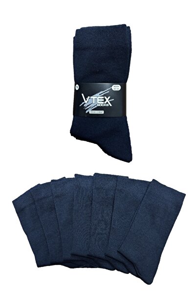 vtex socks 7'li Lacivert Erkek Uzun Çorap