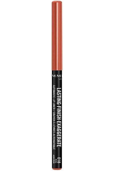 Rimmel Lasting Finish Exaggerate Automatic Lip Liner - 18 - Rose Addiction, 0.25g