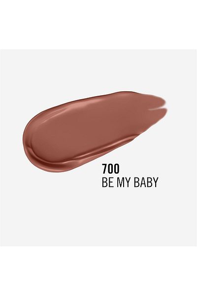 Rimmel أحمر شفاه سائل لاستنج ميجا مات من ريميل، تركيبة مرطبة نباتية 700 بي ماي بيبي، 7.4 مل