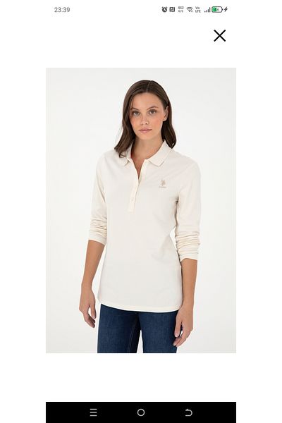 U.S. Polo Assn. U.S. Polo Assn Polo Gât Slim Fit Basic Hanorac pentru femei (EXCLUSIVE CLOTHING)