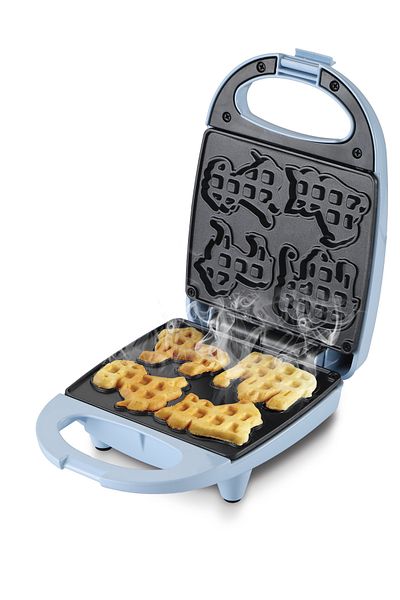 Kiwi Ksm-2407K Kids Blue Waffle Maker