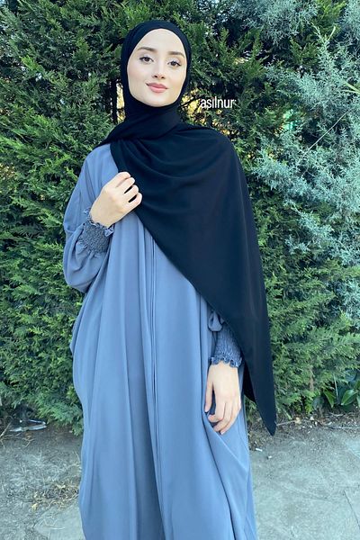 ASİLNUR Black Vera Shawl