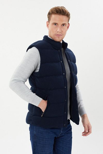 Tony Montana Thick Padded Puffer Vest- 8088