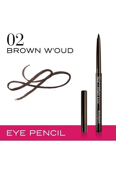 Bourjois Twist Kajal Nr. 02 Brown w’oud 1,2 gr