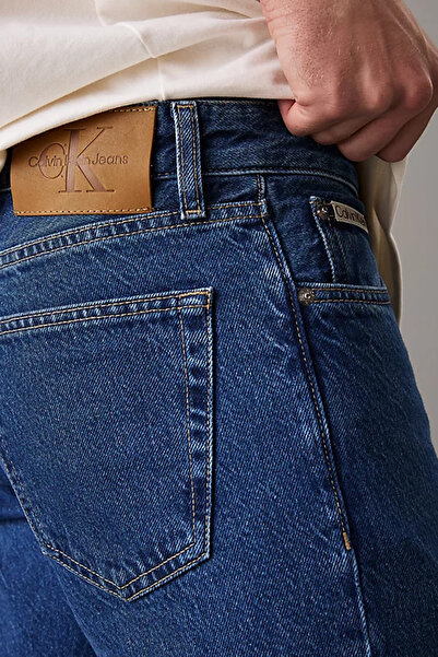 Calvin Klein Erkek SLIM STRAIGHT Jean Pantolon - Denim