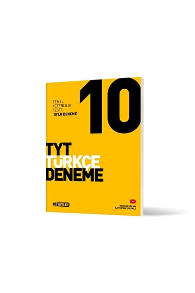Hız Yayınları Hız Yayınları TYT 10'lu Türkçe Denemeleri