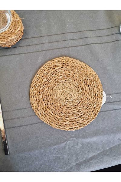 Lider MAGNESİA Leader Magnesia - Set of 6 20cm American Wicker Plates