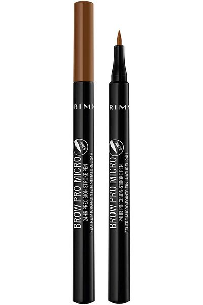 Rimmel Brow Pro Micro 24Hr Precision-Stroke Pen, 02 Honey Brown, 1ml