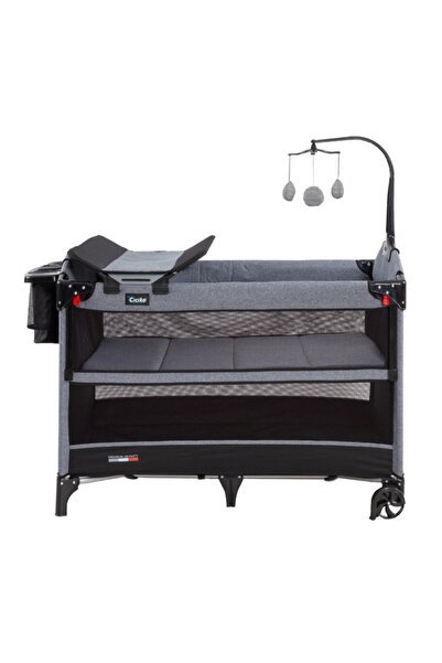 TURHAN BEBE Anne Yanı 3 Kademe Asansörlü Oyuncaklı Alt Açması Ara Katı Cibinl...