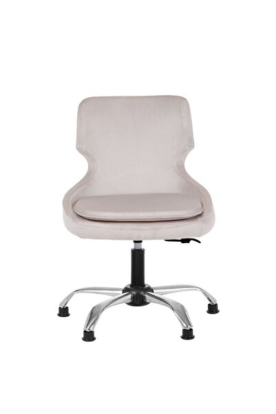 MARKAELZ Krom Metal Ayaklı Ofis Çocuk Odası Çalışma Sandalyesi (ayarlanilabil...