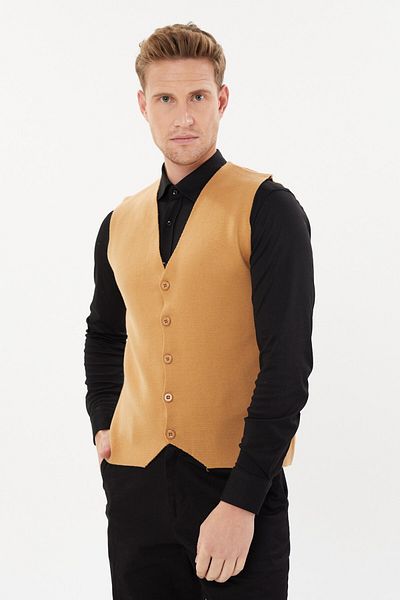 Tony Montana Tony Sports Knitwear Vest-T-1288