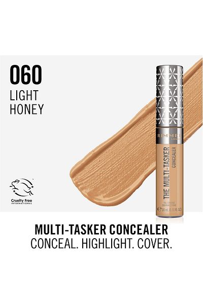 Rimmel Multi-Tasker Concealer - 60 - Light Honey, 10ml