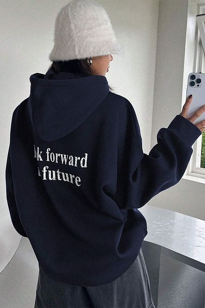 Moda Glo Κύριος. Everyting Printed Oversize φούτερ