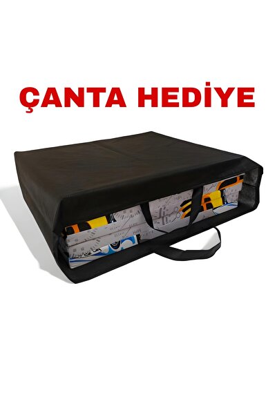 LENSA HOME %100 Pamuklu Kumaş-katlanır Yer Yatağı-çocuk Yatağı-minder Yatak(70X180CM KALINLIK 8CM)