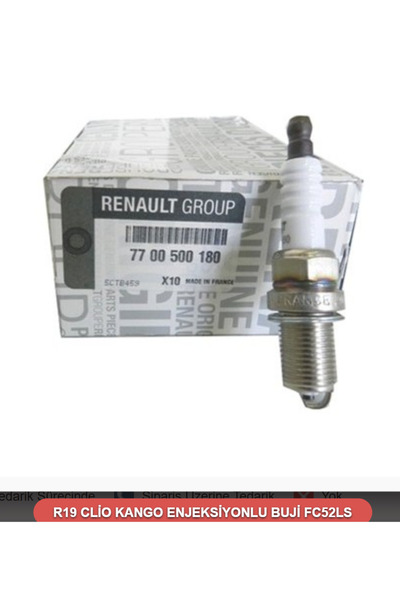 MAİS 2-R19 CLİO KANGO ENJEKSİYONLU BUJİ FC52LS OEM 7700500180