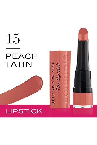 Bourjois Rouge Velvet The Lipstick - 15 - Peach Tatin, 2.4g