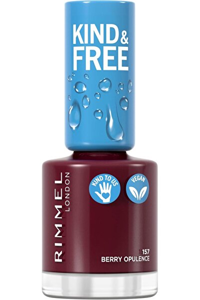 Rimmel Kind & Free Clean Nail Polish - 157 - Berry Opulence, 8ml