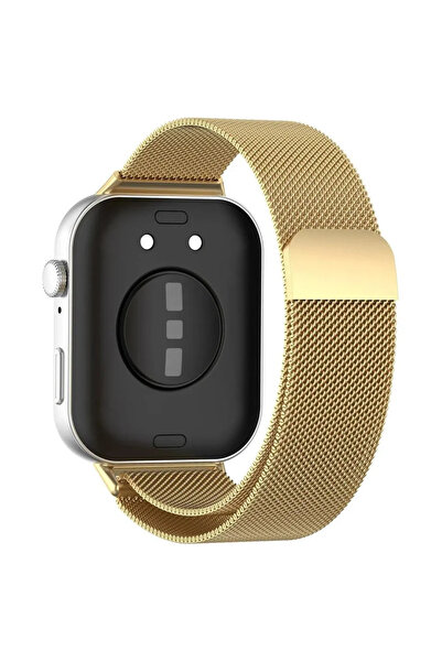 mimtec Huawei Watch Fit 3 Uyumlu Kordon Kayış Bileklik Çelik Hasır Örgü Kordon ile Şık Dayanıklı Paslanmaz