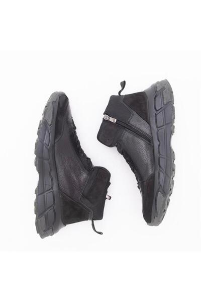 Gusse Connell Erkek Mid High Hakiki Deri Sneaker Bot 18150