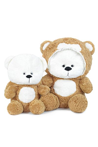 Pandamkee Uykumcuk Gold Hooded Plush Bear Special for Lover 70 Cm (100% DOMESTIC)