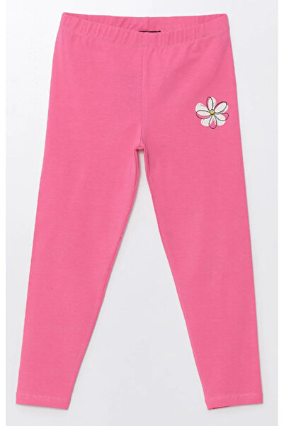 Chandraswear Girl's Printed Tights Pink- Felix