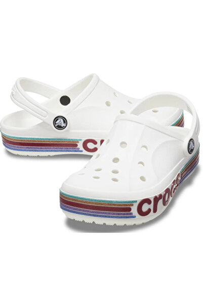 Crocs Bayabant Rainbow White Children's Slippers209730-100