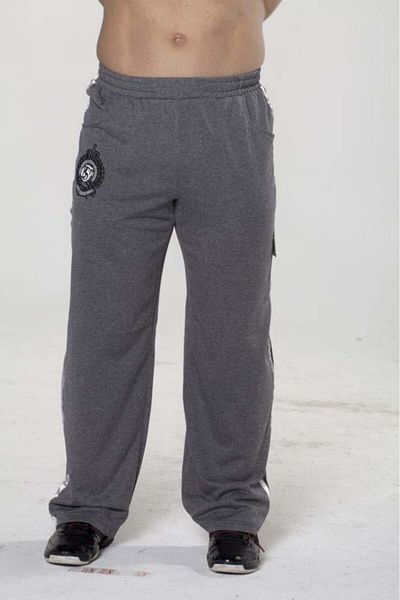 Big Sam Straight Cut Cotton Anthracite Sweatpants 912
