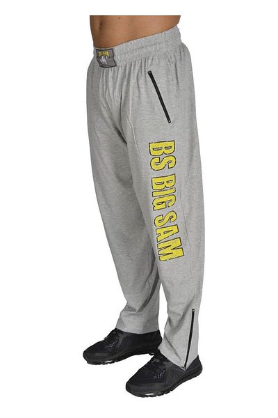 Big Sam Gray Melange Relaxed Fit Tracksuit 985